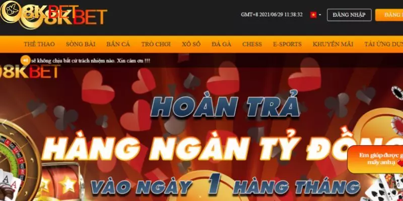 Đăng Ký 8KBET - Cơ Hội Trở Thành Hội Viên Chính Thức 2 Quy định về số tài khoản