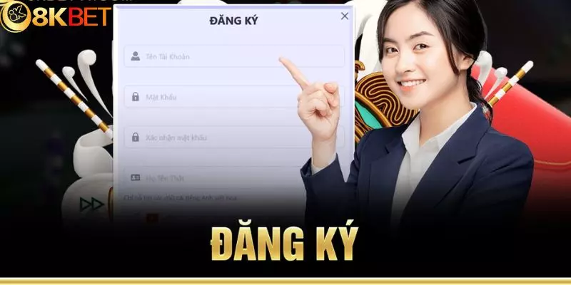 Đăng Ký 8KBET - Cơ Hội Trở Thành Hội Viên Chính Thức 3 Đăng nhập để tham gia trải nghiệm